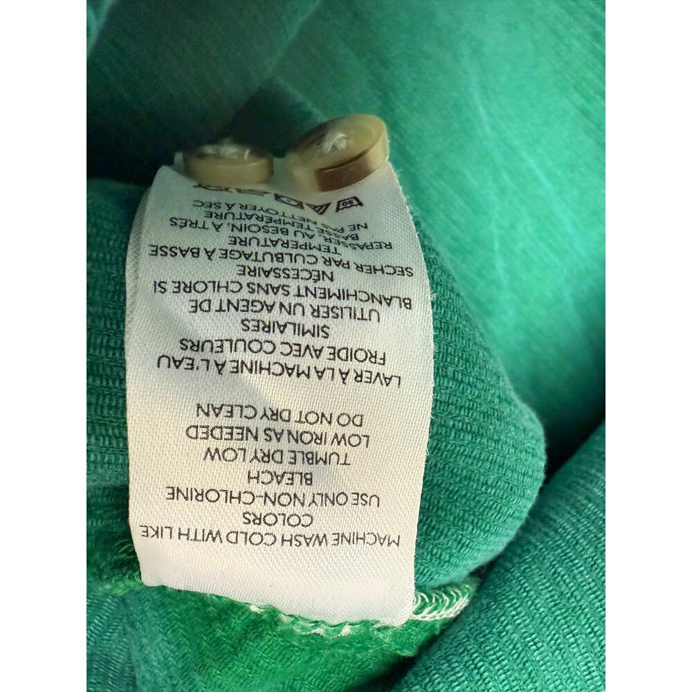 Urban Outfitters SZ Large Green Long Sleeve Corduroy Button Up Shacket Jacket - Picture 6 of 7